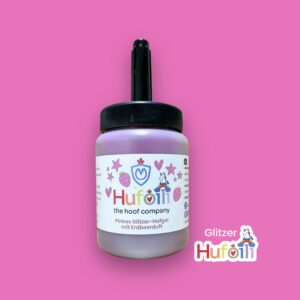 Glitzer-Hufoili - Pink mit Erdbeerduft