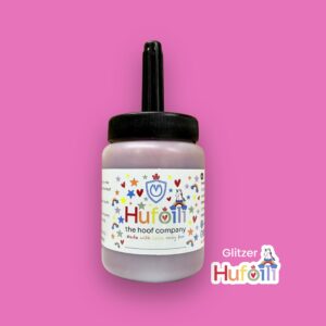 Glitzer-Hufoili - Pink mit Erdbeerduft
